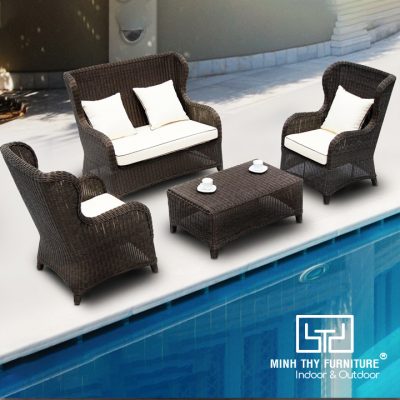 Sofa Nhựa Giả Mây MT162