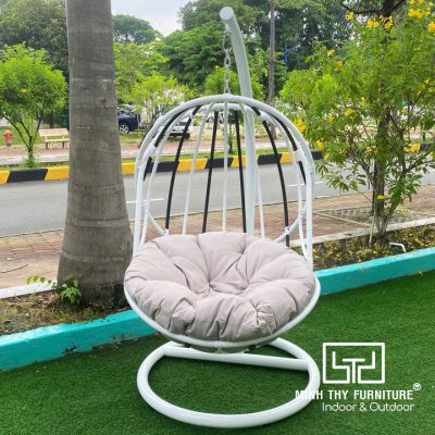 Cách Trang Trí Xích Đu Mây Sân Vườn Đẹp Nhất 5 xich du san vuon dep mt996