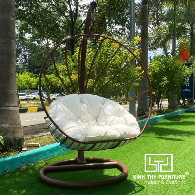 Cách Trang Trí Xích Đu Mây Sân Vườn Đẹp Nhất 6 xich du sat ngoai troi mt997 1