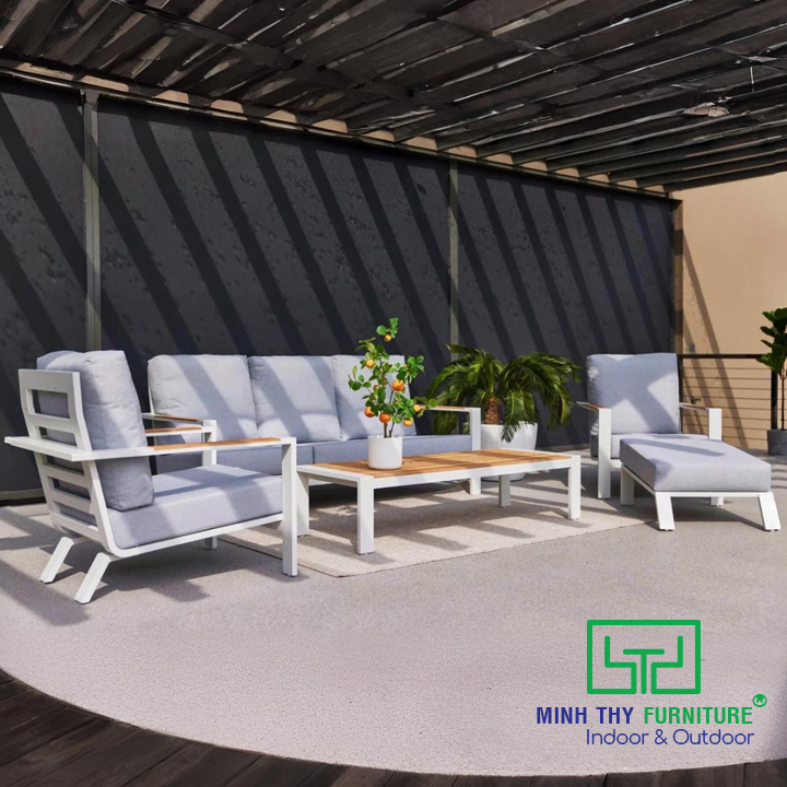 Bàn Ghế Sofa Sắt Hộp MT1031 Bàn Ghế Sofa Sắt Hộp MT1031