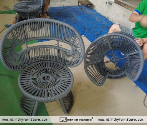 ghe cafe trong nha dan day rope 5